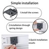 YCUHEN coolaroo Replacement Parts - Outside Mounted Blinds Curtain Rod