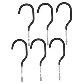 ORFOFE Bike Hangers for Ceiling 6 Pack Garage Bike Hooks Heavy Duty Screw in Bicycle Hangers