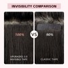 Sweetmet 3rd-Generation Invisible Tape in Hair Extensions Human Hair #1