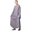 ZooBoo - Albornoz de Verano Budista Shaolin Monk, de algodón,