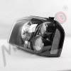 Mayello-autoem Pair Black Headlights For 01-04 Nissan Frontier XE/SE Left&Right