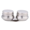Akozon Palette Cup Stainless Steel Large Double Palette Cup Oil