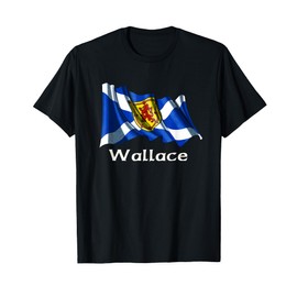Scottish Flag Clan Wallace Lion Rampant Scotland Flag T-Shirt