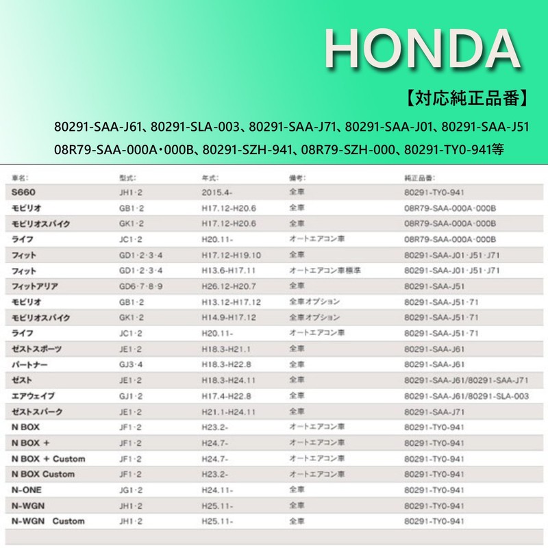 Honda N-Box NBOX/WGN N-Box JF1 JF2 / N-ONE JG1 JG2