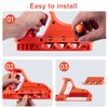 ABS Plasterboard Chamfering Planer Wood Edges Trimming Tool Tilt Angle