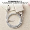 2 Pieces 2.8 Meters Long Data Cable Protective Sleeves, Data