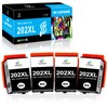 LeciRoba 202xl Printer Cartridges Replacement for Epson 202 Printer Cartridges