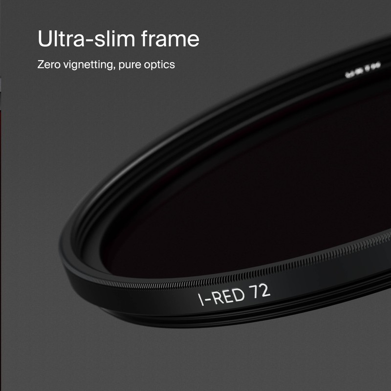 Urth 58mm Infrared (R72) Lens Filter (Plus+) — 720nm Spectrum