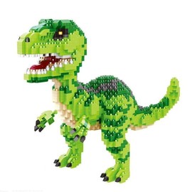 Balody Built-Up Figure with Nano Blocks Dinosaur Velociraptor