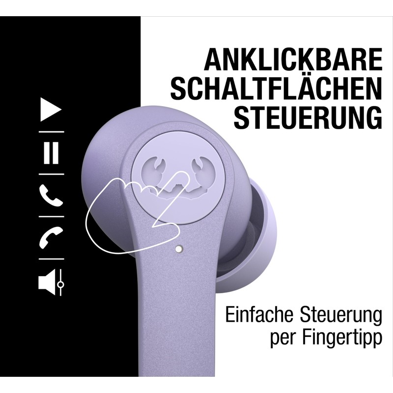 Fresh 'n Rebel Twins Rise, kabellose In-Ear-Bluetooth-Kopfhörer mit Geräuschunterdrückung, Ambient
