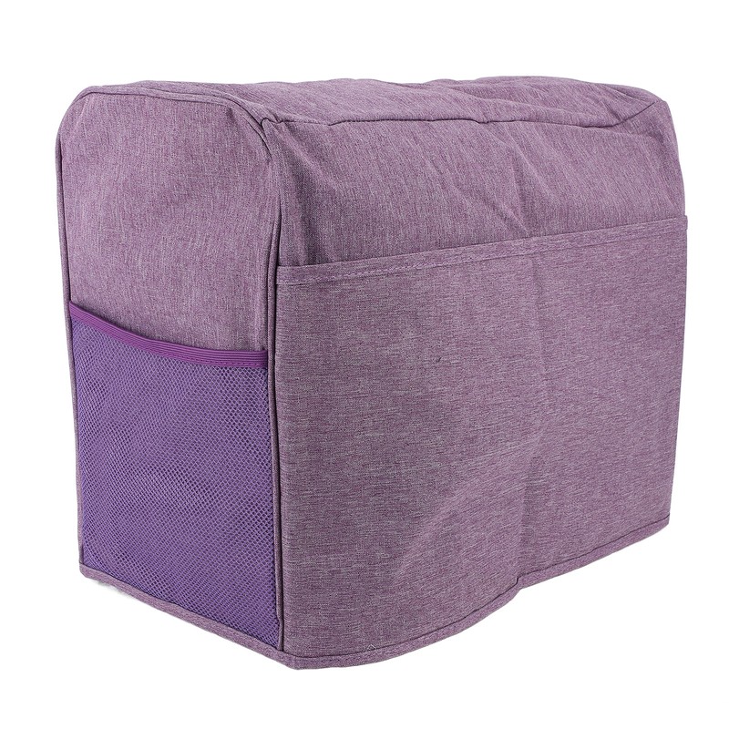 Sewing Machine Dust Cover 3 Layer Foldable Polyester Sewing Machine