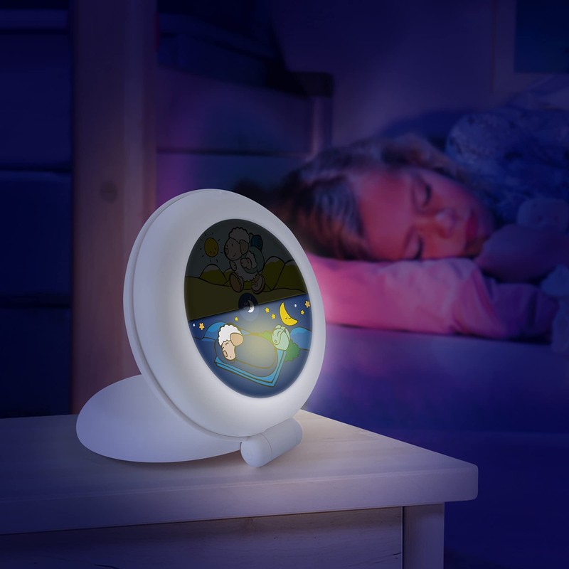 Pabobo - Children's Educational Day Night Portable Travel Alarm Clock