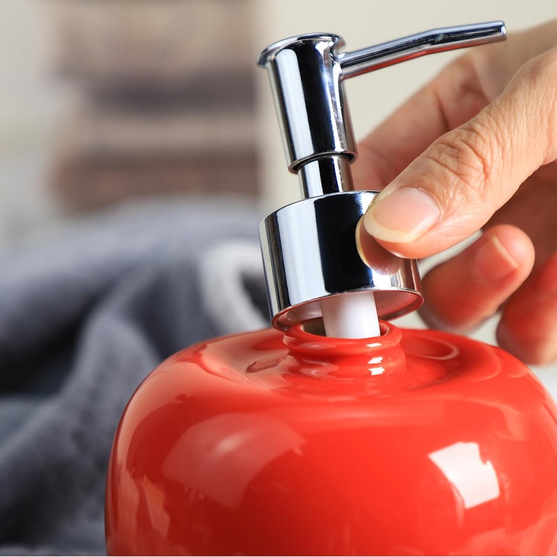 Colias Wing Fruit Vegetable Shaped Soap Dispenser with Plastic Pump,