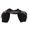 Bicycle Bike Rear Seat Carrier Bag Canvas Cycling Double Bags