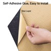 Dailycooper 12 Pack Self-adhesive Acoustic Panels 12" X 10" X