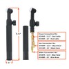 20 Series TIG Torch Head Body - With Valve -