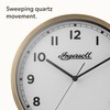 Ingersoll Analogue Wall Clock, Easy To Read, 30cm Diameter in