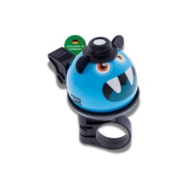 CONTEC Bike Bell Beast Blue Bike Bell 22.2mm Diameter Universal Bracket Adjustable Loud for Kids Girls Boys Aluminum
