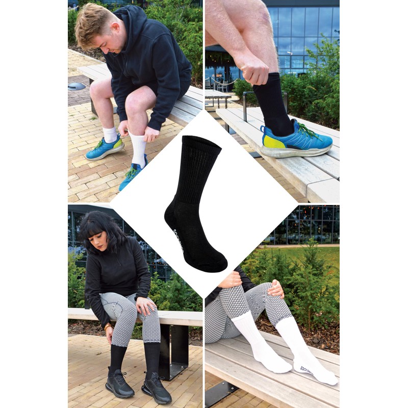 Sock Snob - Pack of 6 Men's Calf Size Bamboo