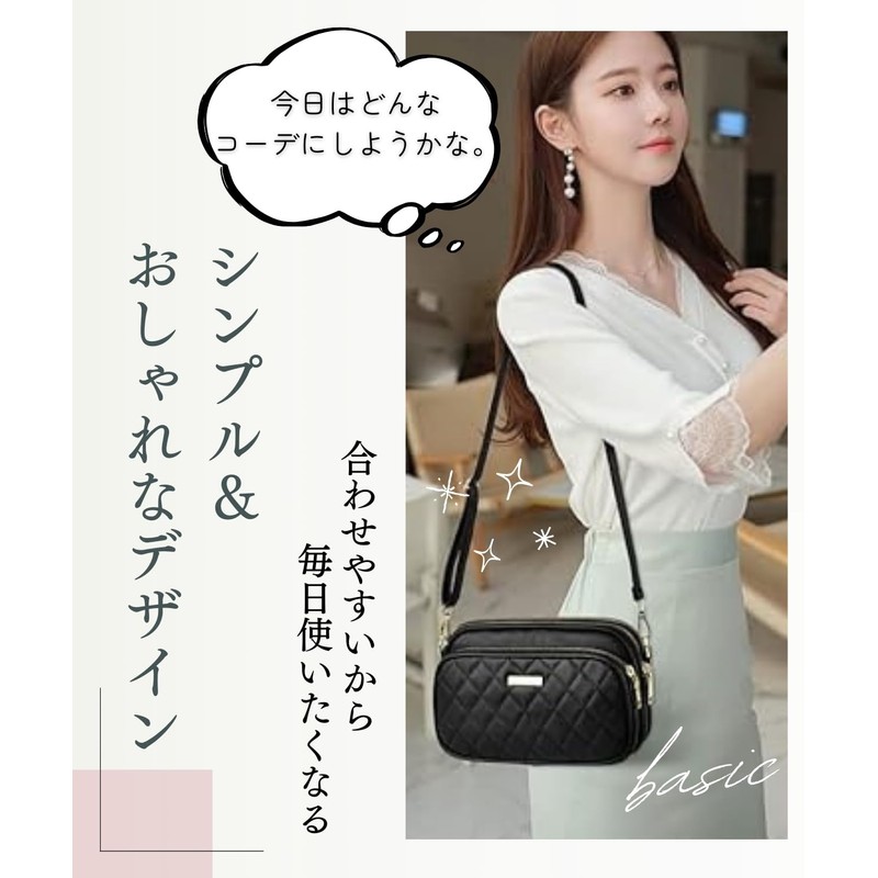 Elixio Shoulder Bag, Mini Shoulder Bag, Women's, Casual, Crossbody Shoulder,