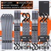 HACCOPLANET Ratchet Straps, 5280lb Break Strengeth, 1.6" Heavy Duty Ratchet