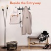 Optish Coat Rack Wall Mount, 2 Pack Coat Hooks Wall