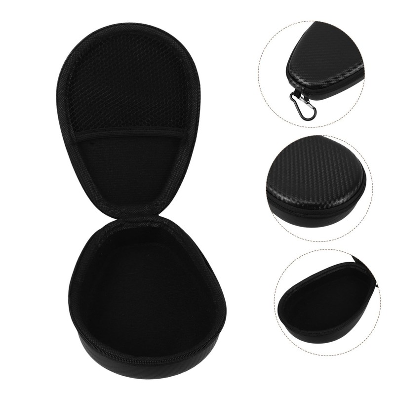 TEHAUX Portable Earphone Organizer Case Durable Headphone Storage Bag with