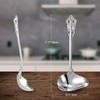 KEAWELL Luxury 7.2" Sauce Ladle, 18/10 Stainless Steel, Silver, Small