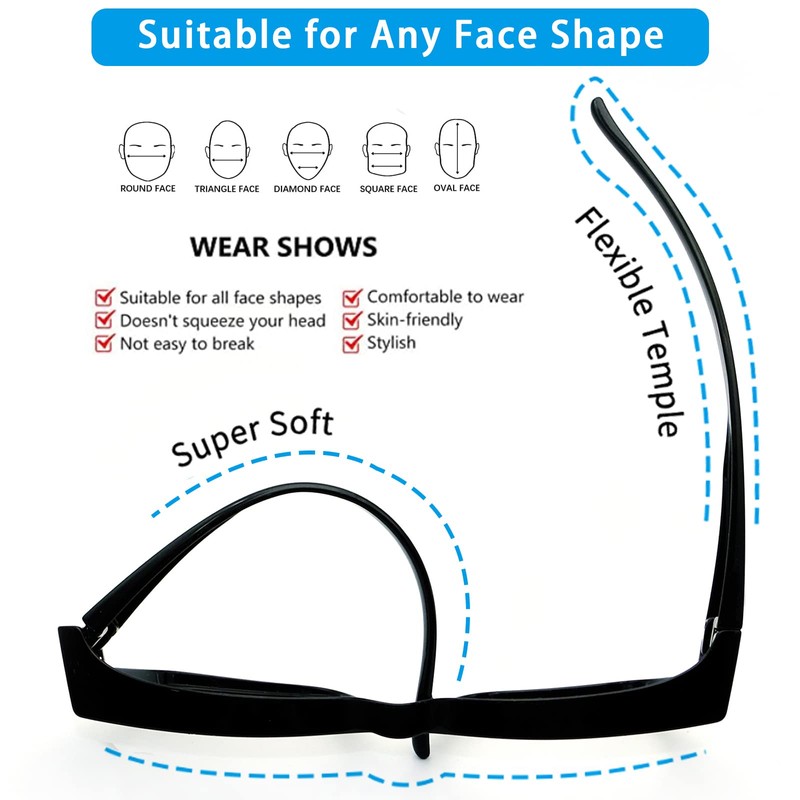 Sehnsucht Anti Fog Over Glasses Safety Glasses Fit Over Prescription