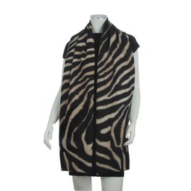 Majea Women's Winter Scarf Knitted Scarf Women's Scarf (880040), Black 16