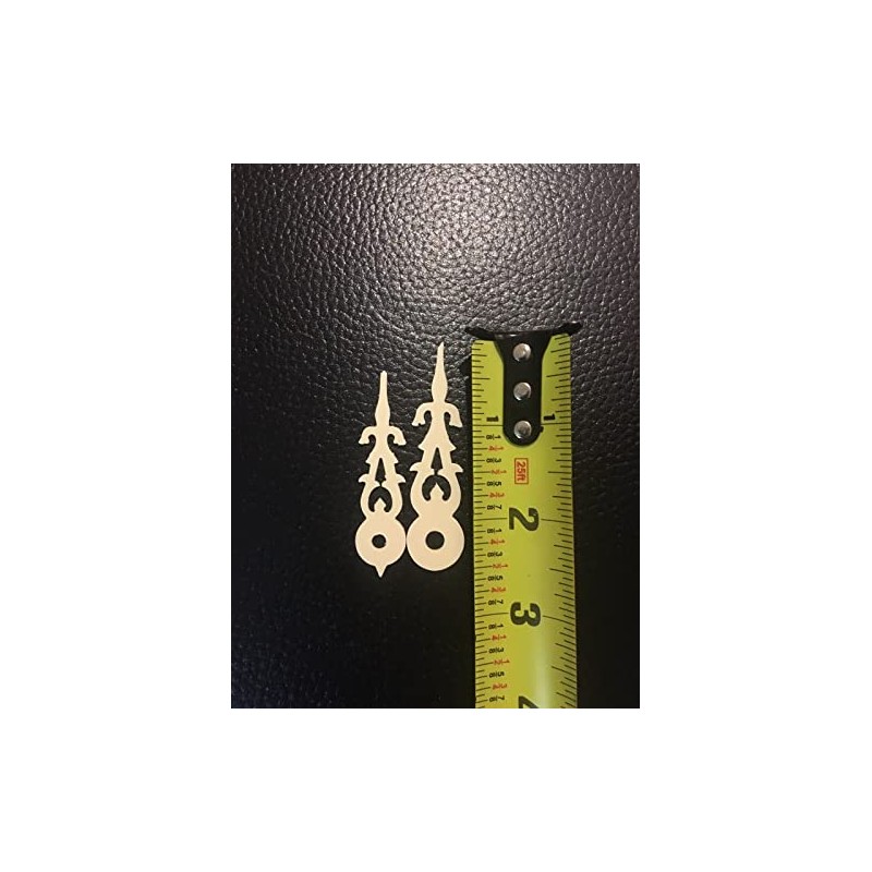 Large Cuckoo Clock Hands 2 1/4 Inch Center Hole Minute