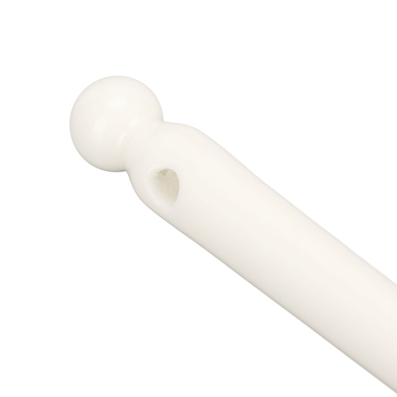 Manual Acupuncture Pen White Ceramic Face Body Acupressure Bar Deep