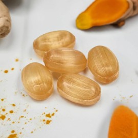 Andy Anand Sugar-Free Ginger Turmeric Candy – Keto Vegan Treat, 2 Pack (7 oz)