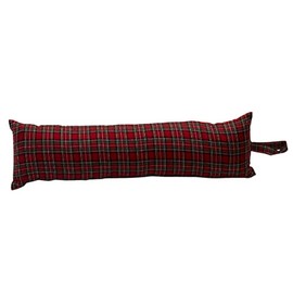 Classic Home Store Royal Stewart Mini Tartan Check Draught Excluder Brushed Cotton Long Door Draft Stopper (2ft)