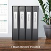 Oxford 3 Ring Binders, 1.5 Inch ONE-Touch Easy Open D