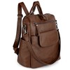 UTO Women Backpack Purse 3 Way Ladies Rucksack Travel Shoulder