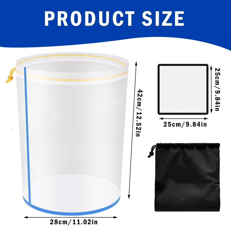 STFALI Bubble Bags, Bubble Hash Bag Set, 5 Gallons, 5