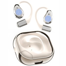 AI Language Translation Earbuds - Translation Earbuds Real Time, 144 Languages Online Translation, Two-Way Translator Device with APP for iOS for Android, Simultaneous Translation (Silver)