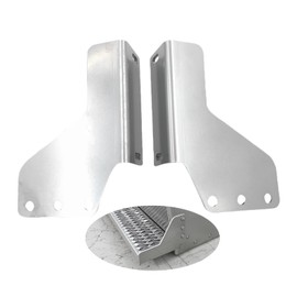 YANGCAN Lower Step Brackets, Body Frame Box Step Brackets for Peterbilt 367 388 389 384 386 2011 2012 2013 2014 2015 2016 2017, Replaces OEM Part # M85-6190, M856190, M85-6190R, M856190R