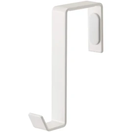 Yamazaki 4890 Door Hangers, Set of 5, White, Approx. 0.6 x 2.8 x 3.5 inches (1.5 x 7 x 9 cm), Smart Door Hook