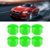 KIMISS 20pcs 17 mm Nut Car Wheel Car Hub Screw