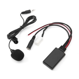 Bluetooth 5.0 AUX Cable Adapter with Microphone Handsfree Replacement for Suzuki Swift, for Vitra, for Jimny