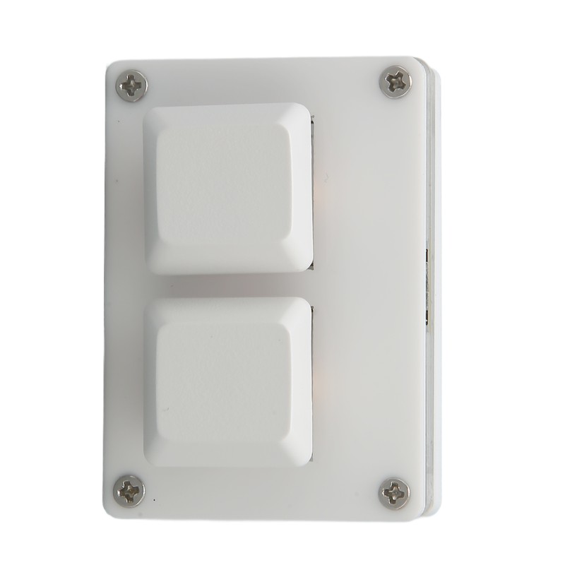 Mini Keypad 2 Keys USB Red Switch Plug and Play