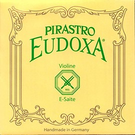 Pirastro Eudoxa 4/4 Violin E String - Medium Gauge - Aluminum-Steel - Ball-End