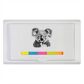 'Koala Portrait' Sticky Note Ruler Pad (ST00036747)