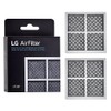 LG Refrigerator Air Filter Replacement 2 Count Carbon Fibre Resin