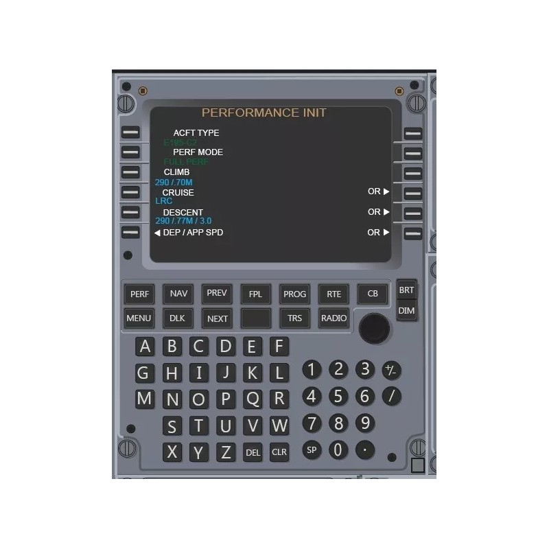 Embraer E-Jet E170 E175 E190 E195 Cockpit Poster 24"x36"