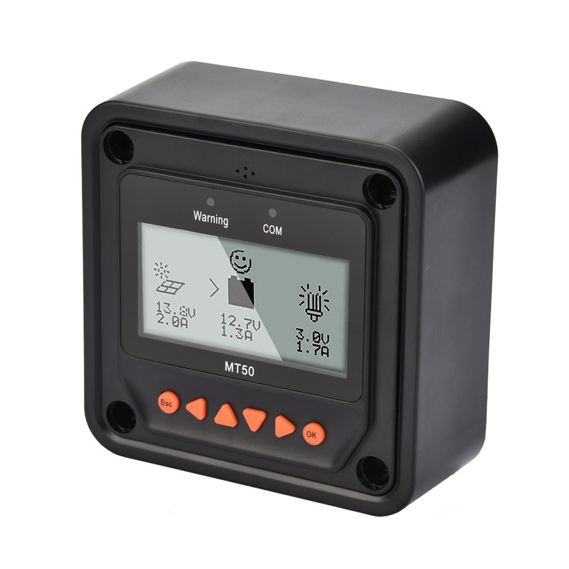 MT-50 Solar Controller LCD Display Remote Meter for TRACER A