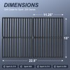 Uniflasy 15 inch Grates for Weber Spirit 200 Side Control