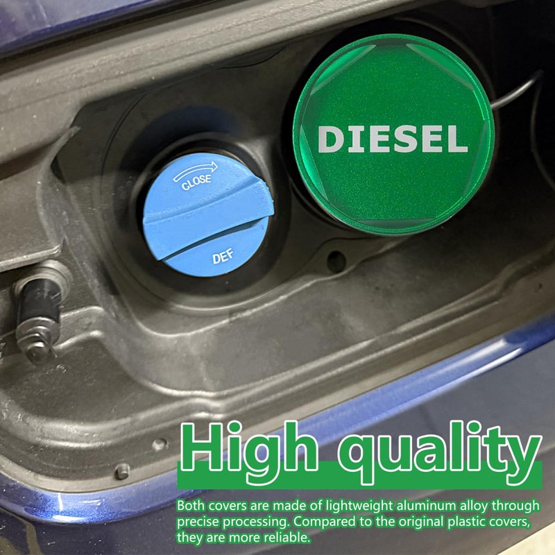 WELURE Larger Magnetic Die-sel Cap Compatible for 2020 2021 2022